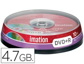 DVD+R - 4,7 GB 120 MIN 16X PACK DE 10 UNIDADES IMATION