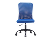 Cadeira de escritorio q-connect malha alt max 990 mm larg 480 mm prof 590 mm sem apoio de bracos cor preto
