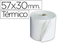 ROLOS PARA MULTIBANCO TÉRMICOS 57X30X11 PACK 10 ROLOS